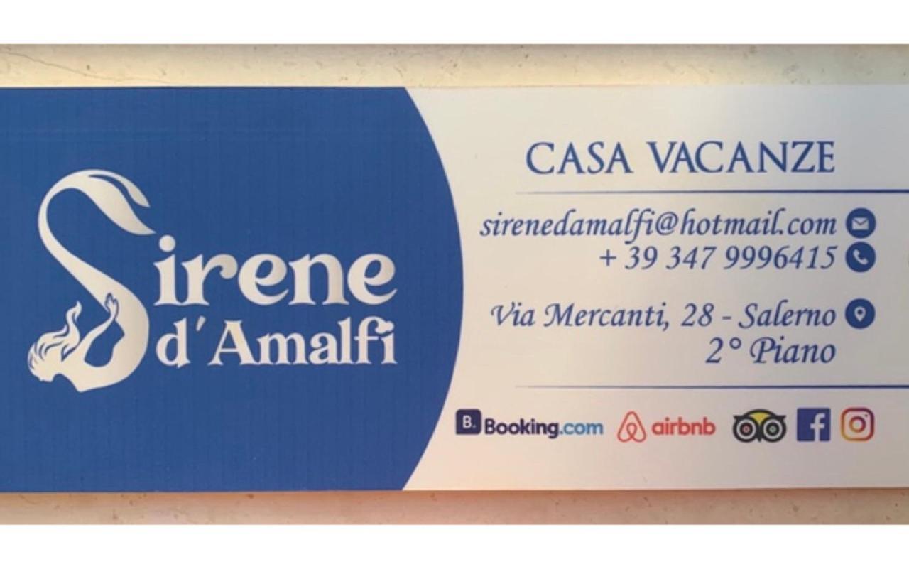 Sirene D'Amalfi Apartment Salerno Exterior photo